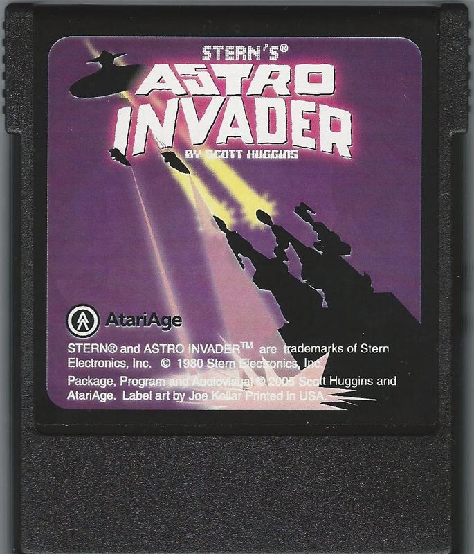 Astro Invader box art for Colecovision